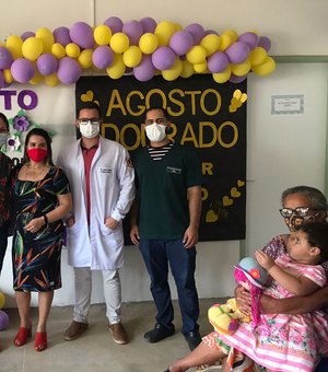 Ação sobre violência contra a mulher e aleitamento materno é realizada em Arapiraca