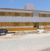 Superintendência do Ronda no Bairro faz vistoria em obras da futura base do Programa em Arapiraca
