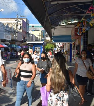 Volume de vendas no comércio tem saldo positido de 2,7% em Alagoas no mês de junho