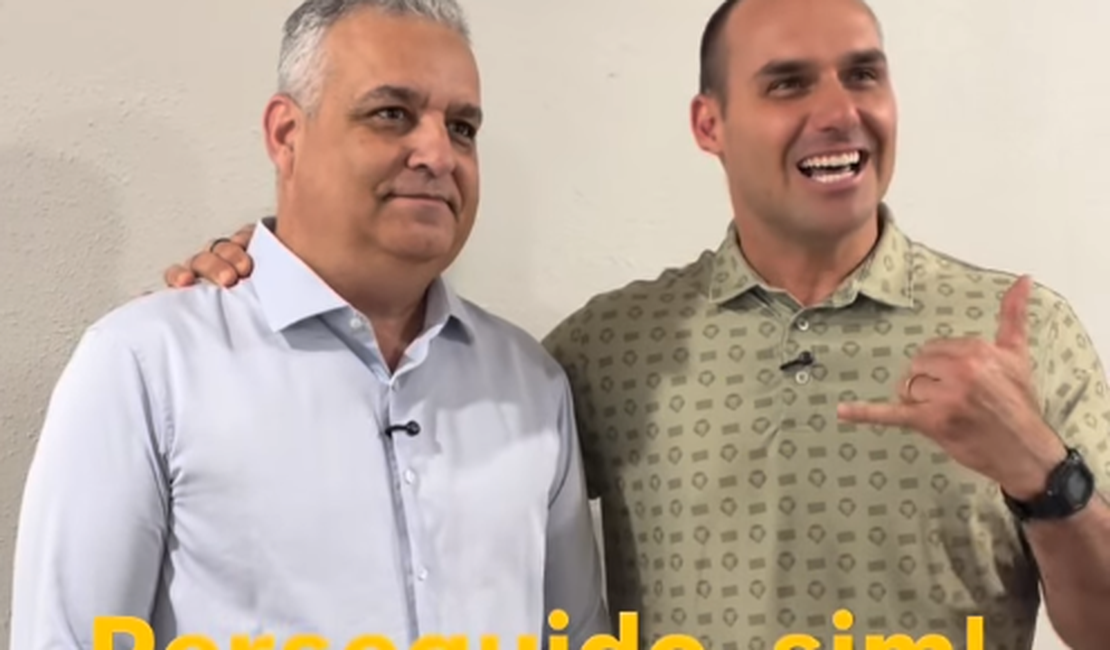 Em rota de aproximação com os Bolsonaro, Alfredo Gaspar visita Eduardo nos EUA