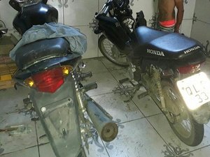 Duas motocicletas roubadas são recuperadas em União dos Palmares