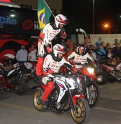 Alagoas Motos promove show com Equipe Força e Ação
