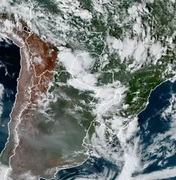 Fumaça dos incêndios da Austrália avançou para a América do Sul