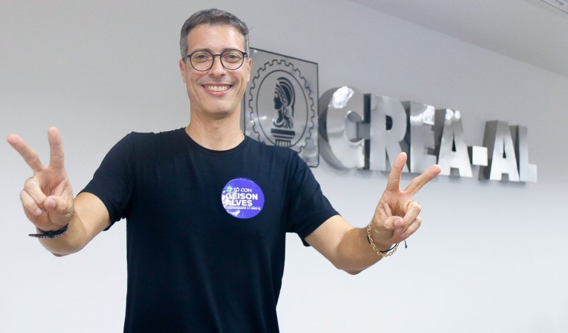Geison Alves é eleito presidente do Crea-AL