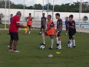 Clínica de Futebol 7 é realizada com sucesso em Arapiraca