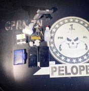 PM apreende arma de uso restrito durante réveillon em Matriz de Camaragibe
