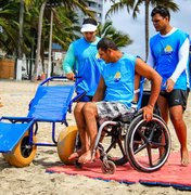Praia Acessível celebra o Dia das Pessoas com Deficiência
