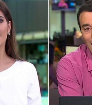 Andreia Sadi e André Rizek serão pais de gêmeos; elenco da Globo comemora