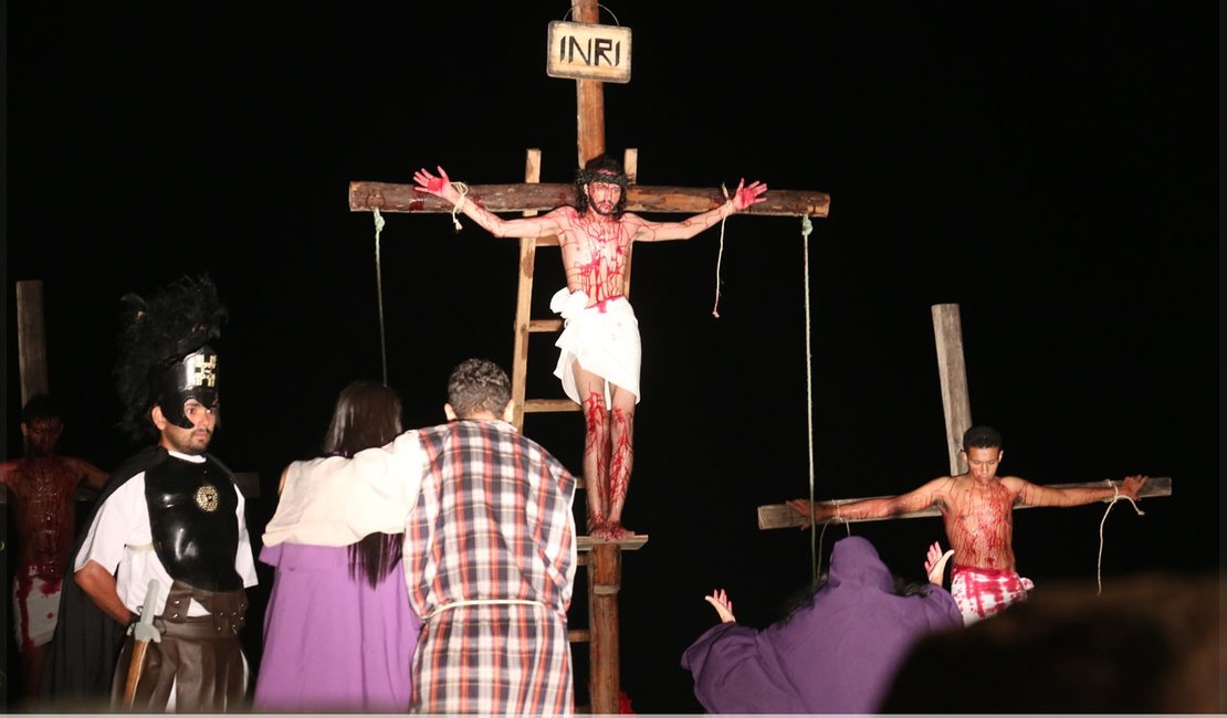 Prefeitura de Arapiraca apoia espetáculos da Paixão de Cristo na cidade
