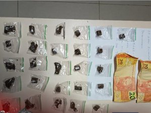 Polícia prende traficante com drogas em Maragogi