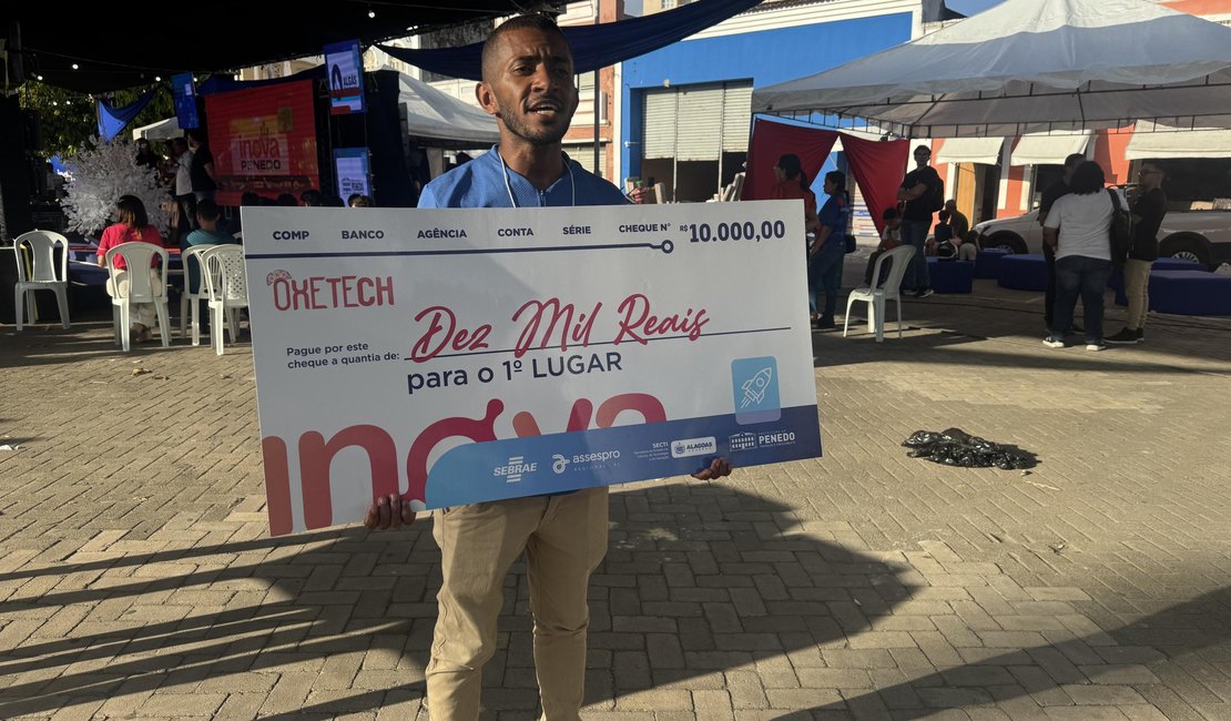 Equipes alagoanas vencem Hackathon Oxetech e dividem R$ 20 mil em prêmios no Inova Penedo