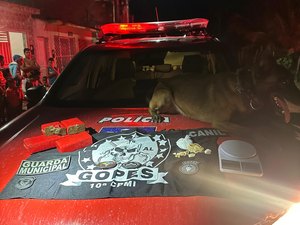 Chefe de facção criminosa é preso com mais de 2kg de drogas em Campo Alegre