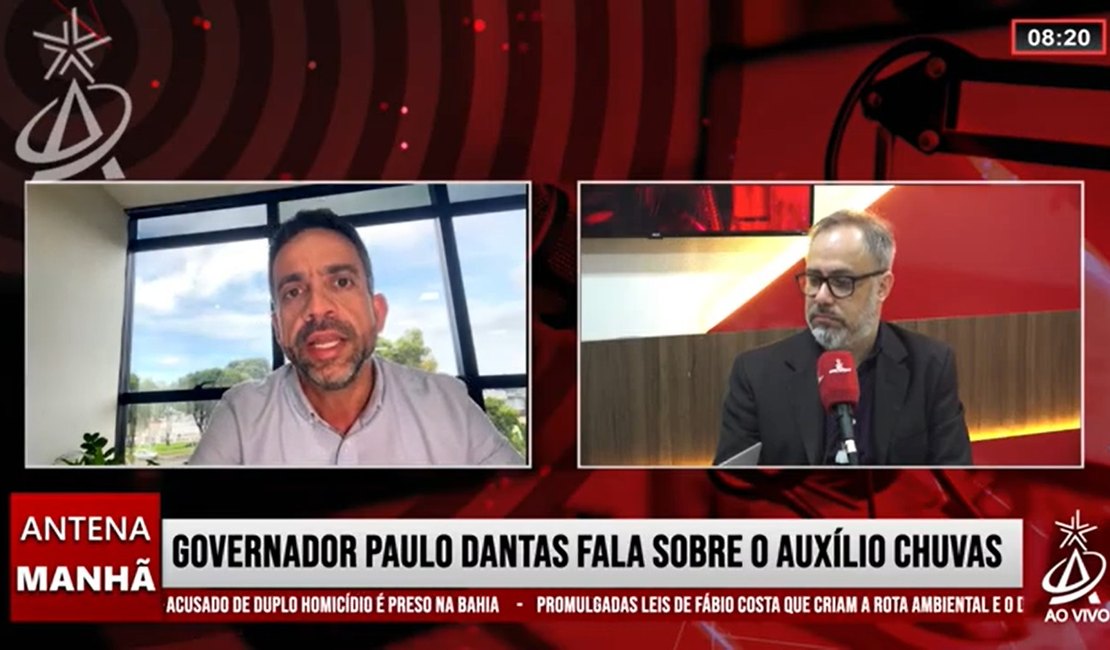 'Duplicação de rodovia entre Palmeira e Arapiraca está garantida', diz governador à Rede Antena7