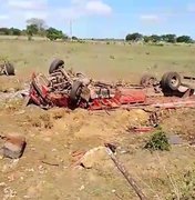 Caminhoneiro morre em acidente na Serra das Espias, em Palmeira dos Índios