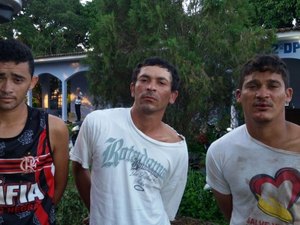 Operação prende três homens, um deles é acusado de assaltar ônibus no Maranhão