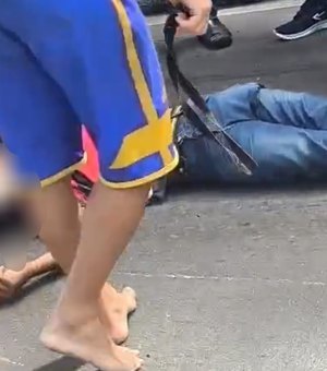 Homem sofre traumatismo craniano após acidente de trânsito no Bom Parto
