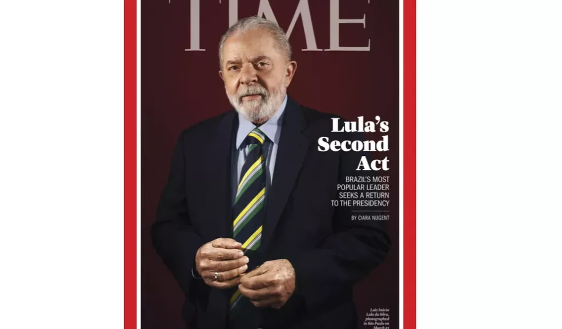 Lula entra na lista das 100 pessoas mais influentes de 2023 da revista 'Time'