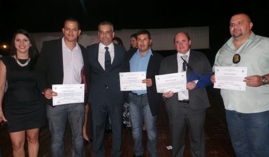 Policiais Civis são homenageados pela cúpula de segurança em Maceió