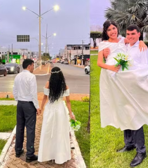 [Vídeo] Fotógrafo surpreende casal que tiravam fotos com celular na rua