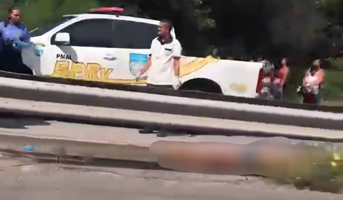 Mulher morre e homem fica ferido após acidente grave em Marechal Deodoro