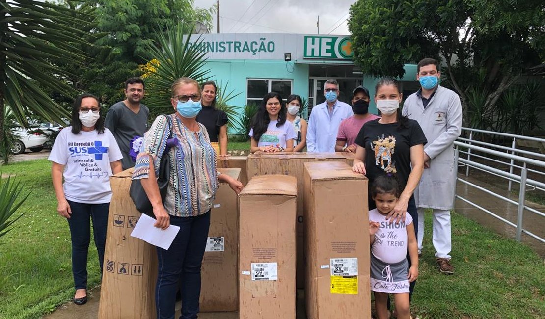 Parceria entre Hospital de Emergência e Pestalozzi Arapiraca entrega próteses e órteses para pacientes