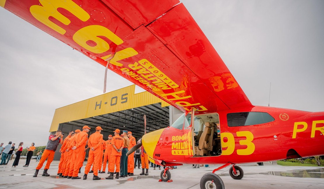 Novo avião do Serviço Aeromédico de Alagoas faz o primeiro atendimento