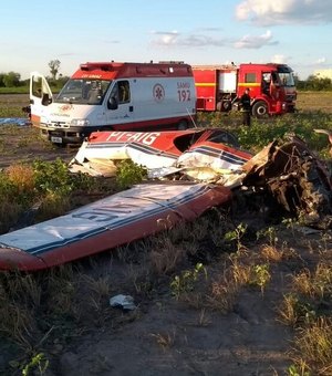 Dois morrem em queda de avião no Rio Grande do Sul; criança está entre as vítimas