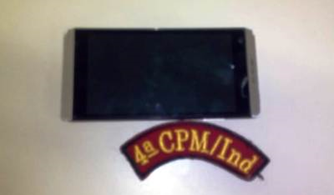 Polícia recupera celular e prende suspeito de roubo em Capela