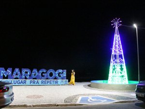 Decoração natalina de Maragogi encanta turistas