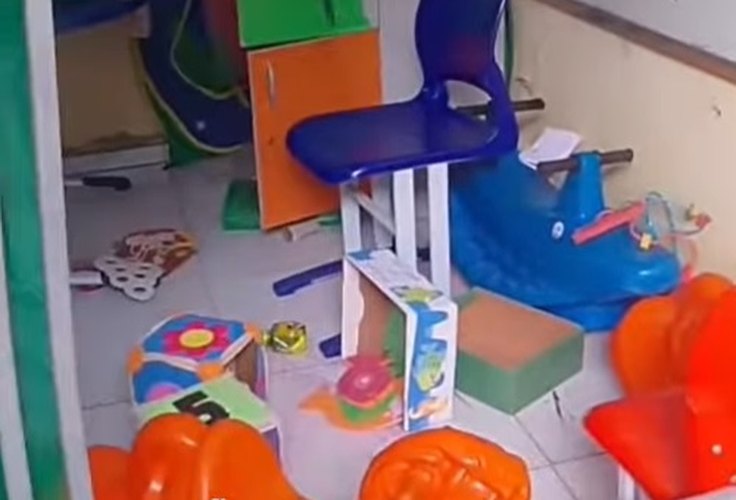 Desconhecidos invadem escola e deixam rastro de destruição em São José da Tapera