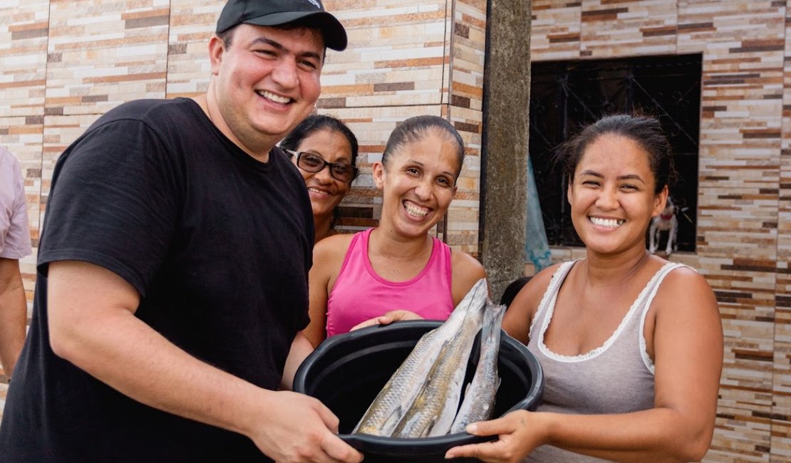 Programa Peixe do Povo garante distribuição de mais de 100 toneladas de peixe em Rio Largo