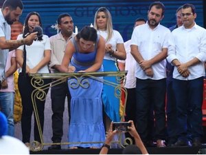 Ordem para construção da praça São José é assinada em Novo Lino