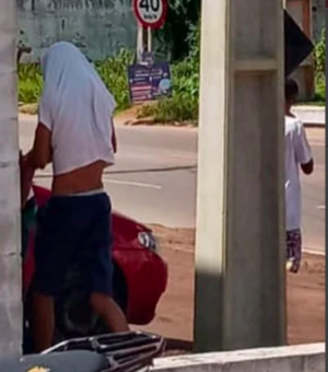 [Vídeo] Padrasto confessa que afogou enteado de cinco anos em caixa d'água no município de Lagoa da Canoa