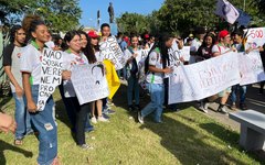 Mobilização estudantil em Maceió