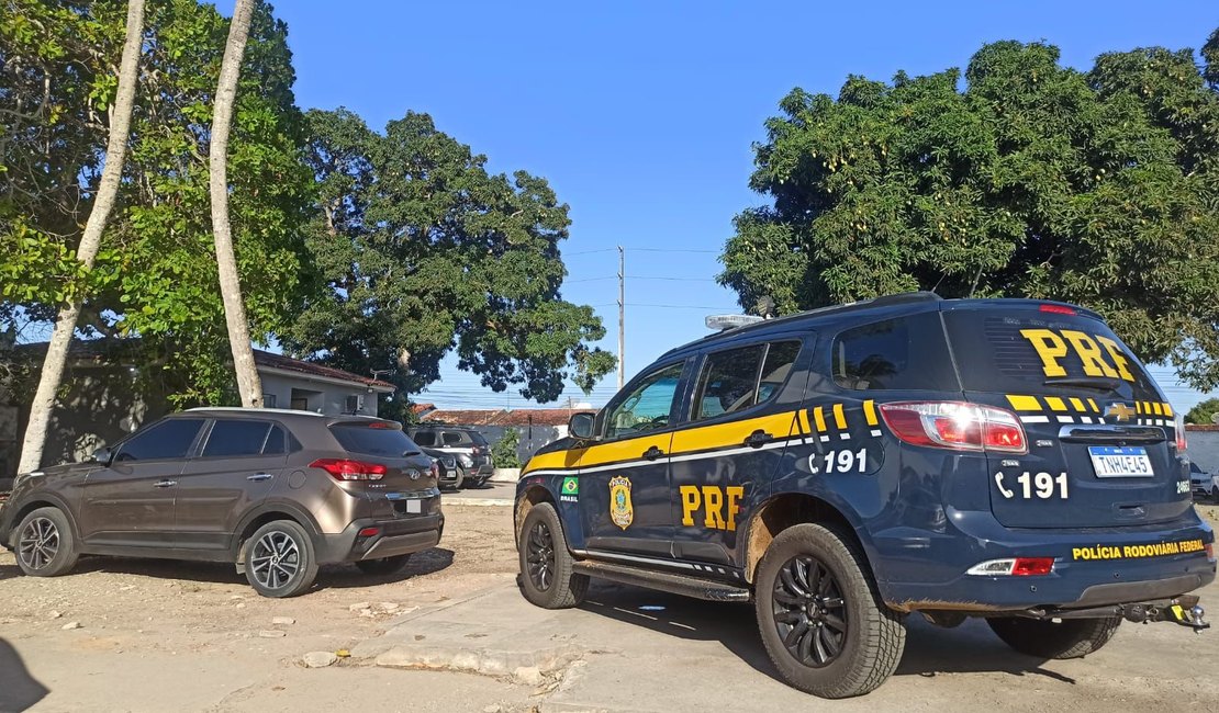 Polícia Rodoviária Federal prende mulher por receptação, em Igaci