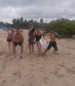 Em Alagoas, durante assalto a turistas vítima consegue fotografar bandidos