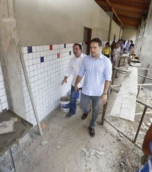 Governo entrega escolas e visita obras na Zona da Mata