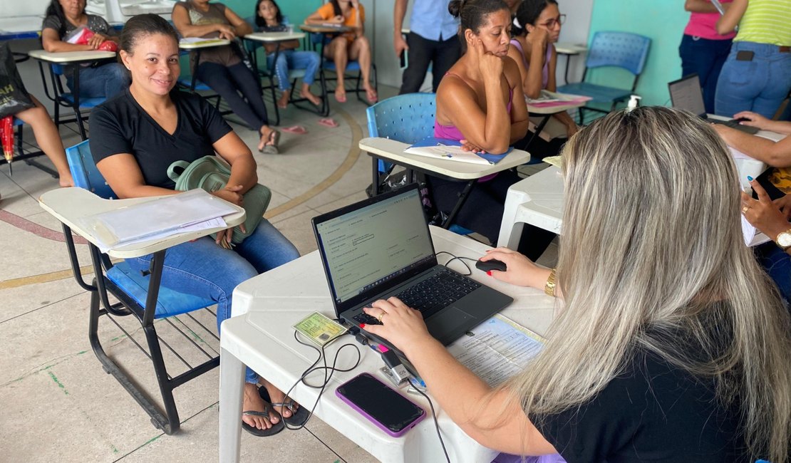 Cadastro Único itinerante chega a bairros da parte baixa de Maceió