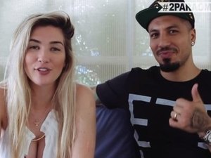 Ex-BBBs Aline e Fernando escolhem o nome do bebê