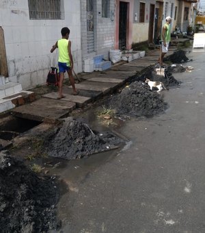 Prefeitura de Maceió retira três toneladas de lixo da rede de drenagem