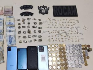 Adolescente é apreendido com crack, cocaína maconha no bairro Brasília