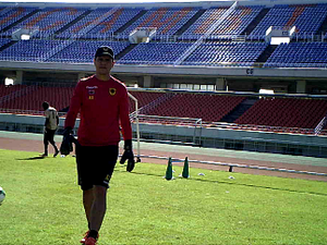 Ex-preparador de goleiros do ASA, Adriano Soares está na seleção de Angola