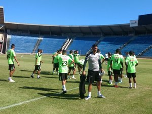 ASA treinou no Castelão, local do duelo frente o Sampaio Corrêa