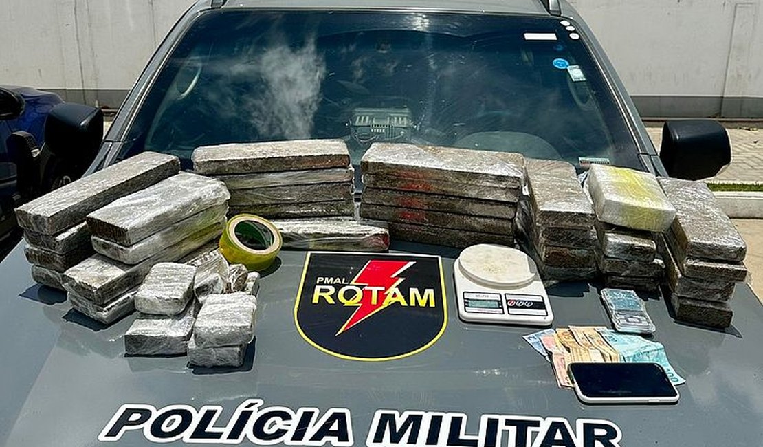 Dono de açougue é preso após polícia encontrar 28 kg de maconha em sítio; veja prejuízo