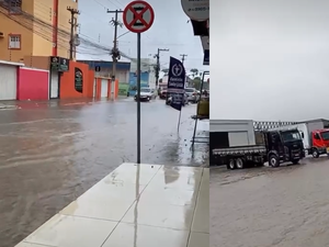 Fortes chuvas provocam alagamentos em diversos bairros de Arapiraca