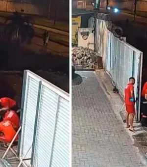 [Vídeo] Câmera flagra momento em que bombeiros salvam bebê engasgado no Espírito Santo