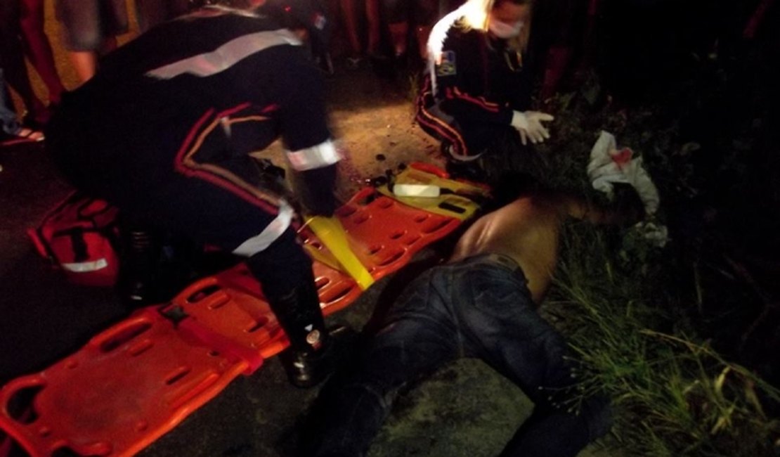 [Vídeo] Motociclista perde braço em acidente na AL-115  e morre na U.E. do Agreste