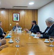 Marx Beltrão se reúne com ministro da Casa Civil e pede apoio para moradores do Pinheiro