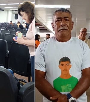 Pai de Davi passa mal durante julgamento e sessão é interrompida