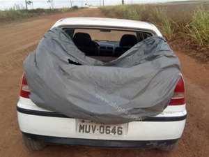 Carro roubado em Rio Largo é recuperado pela Guarda Civil em Teotônio Vilela